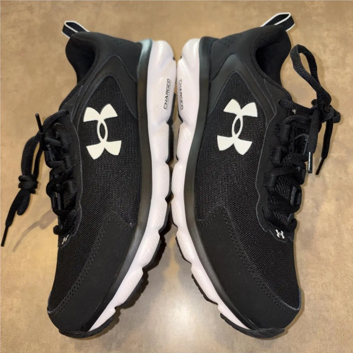 Under Armour shoes - Under Armour Charged Assert 9 D - 3024862–001 - Black 7