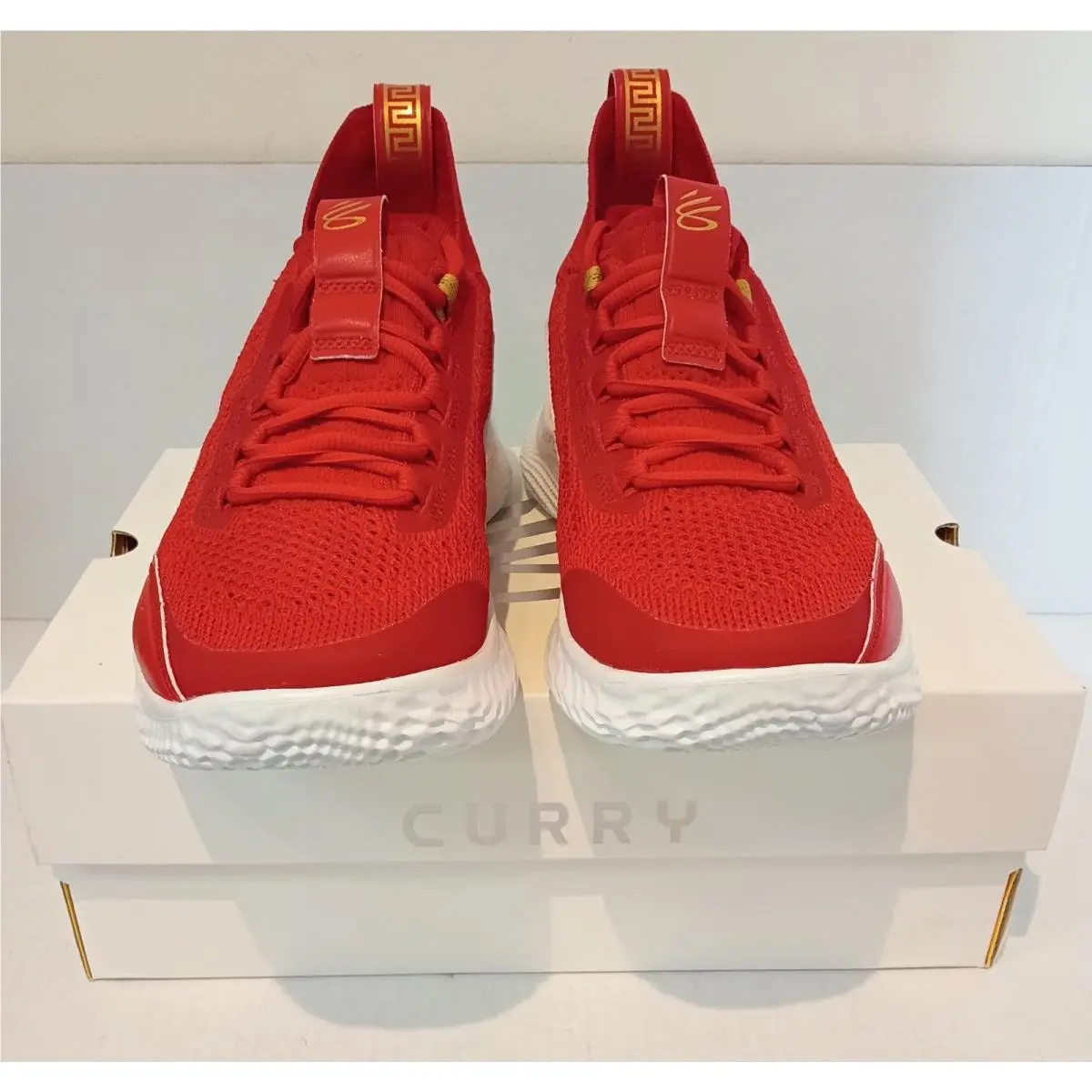 Under Armour shoes - Under Armour Curry Flow - Curry Flow - 3024036-600 - Red, Manufacturer: Red/White/Red 2