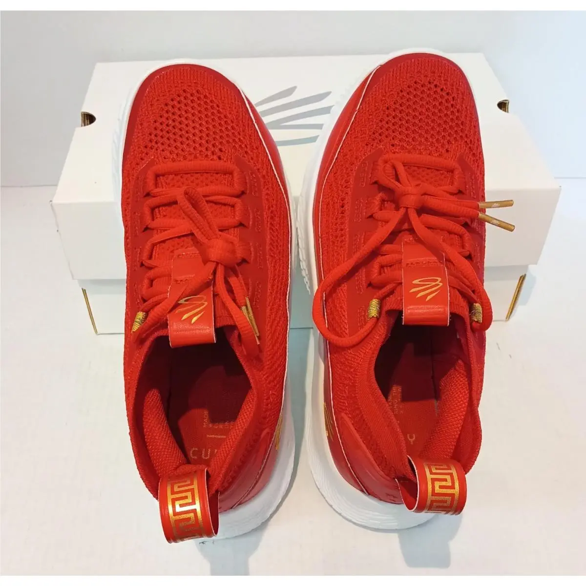 Under Armour shoes - Under Armour Curry Flow - Curry Flow - 3024036-600 - Red, Manufacturer: Red/White/Red 3