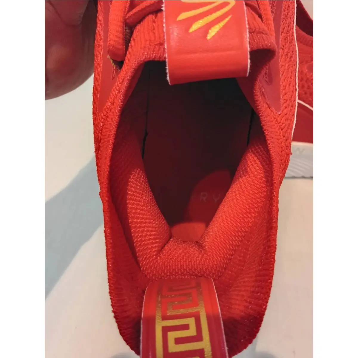 Under Armour shoes - Under Armour Curry Flow - Curry Flow - 3024036-600 - Red, Manufacturer: Red/White/Red 6