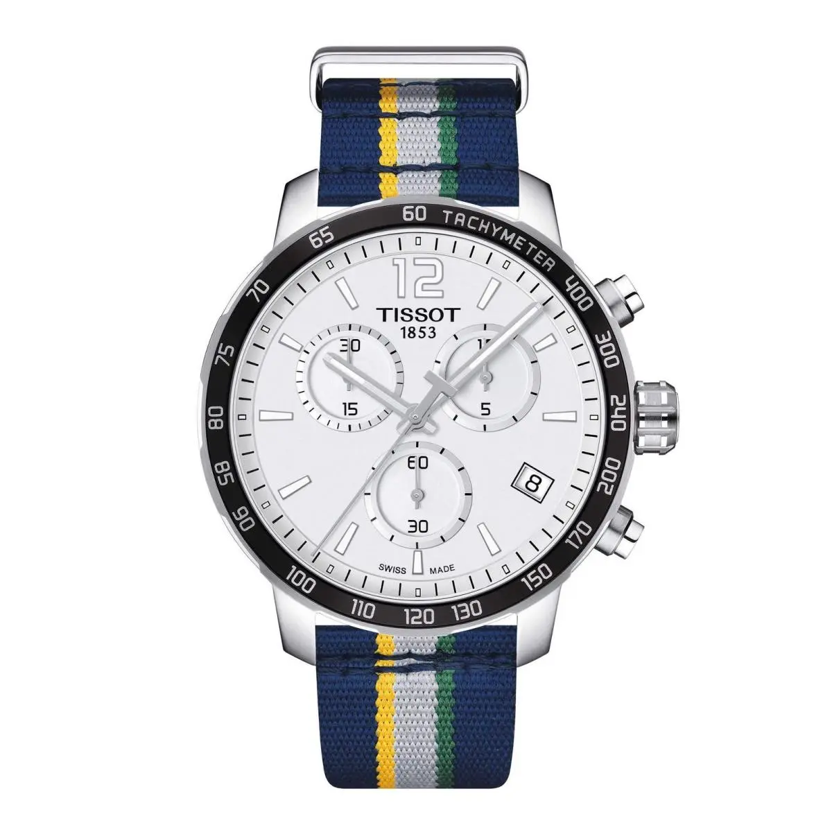 Quickster Silver Dial Wristwatch T0954171703728-PL by Tissot