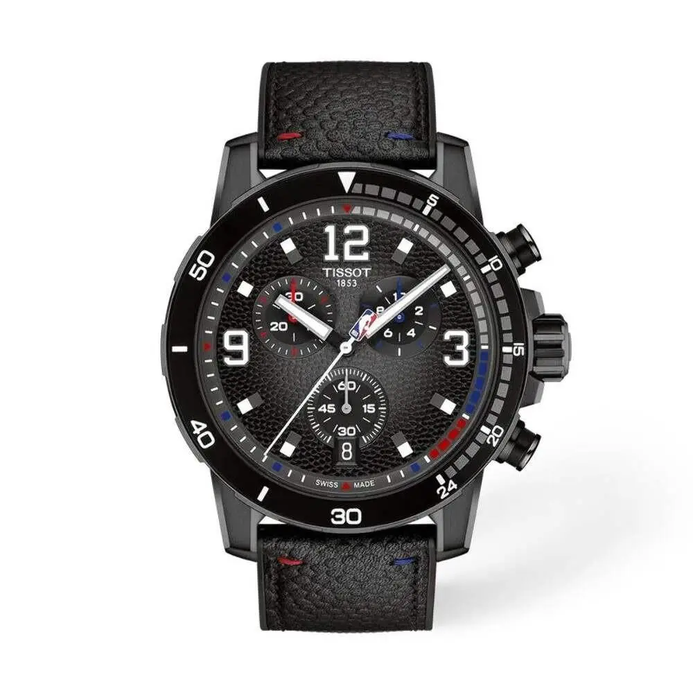 Supersport Nba Special Edition Black Gradient / Black Pvd Black Dial Wristwatch by Tissot