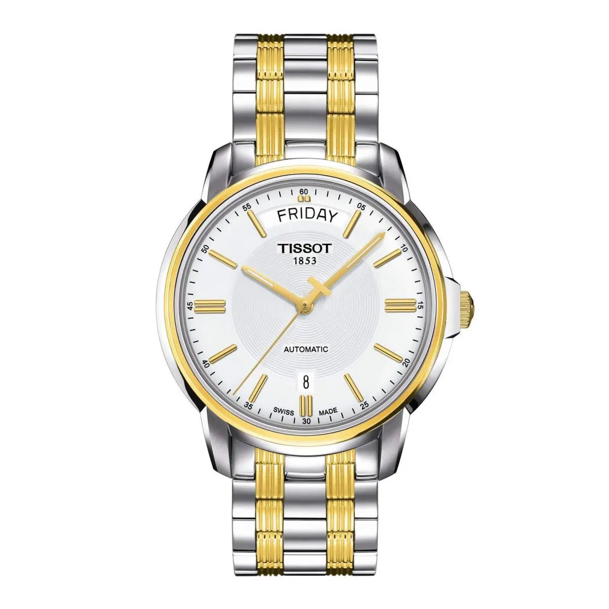 Automatic Iii White Dial Wristwatch T0659302203100-PL by Tissot