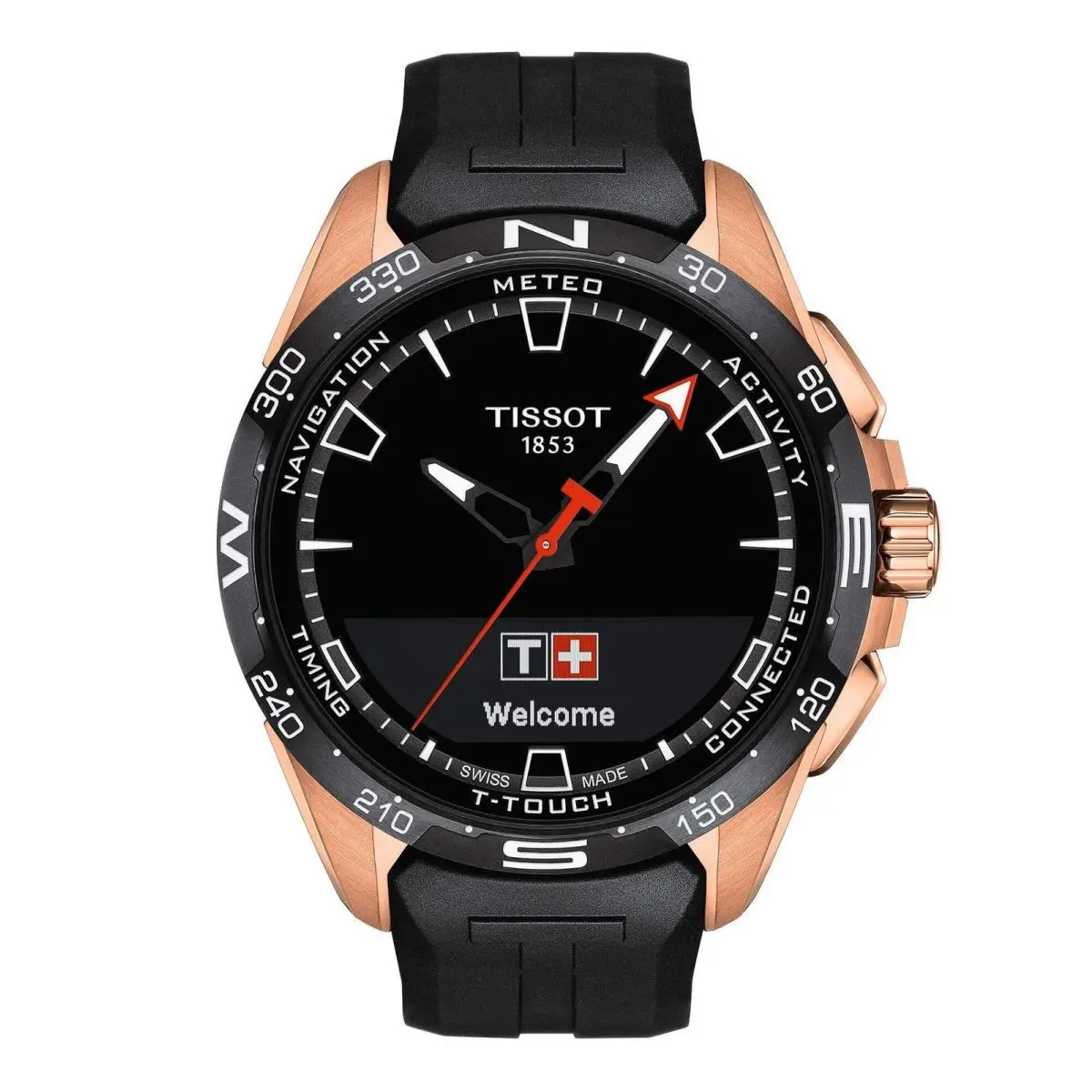 T-touch Connect Black Dial Wristwatch T1214204705102-PL by Tissot
