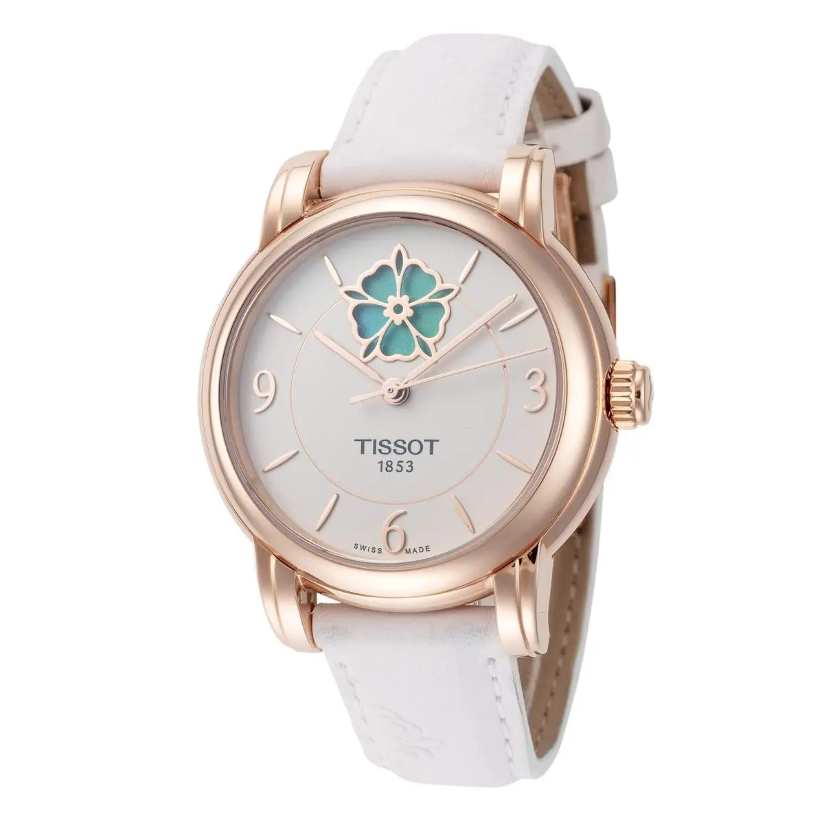 T-lady 35mm / White / White | White Dial T-lady 35mm / White / White White Dial Wristwatch T0502073701705 by Tissot