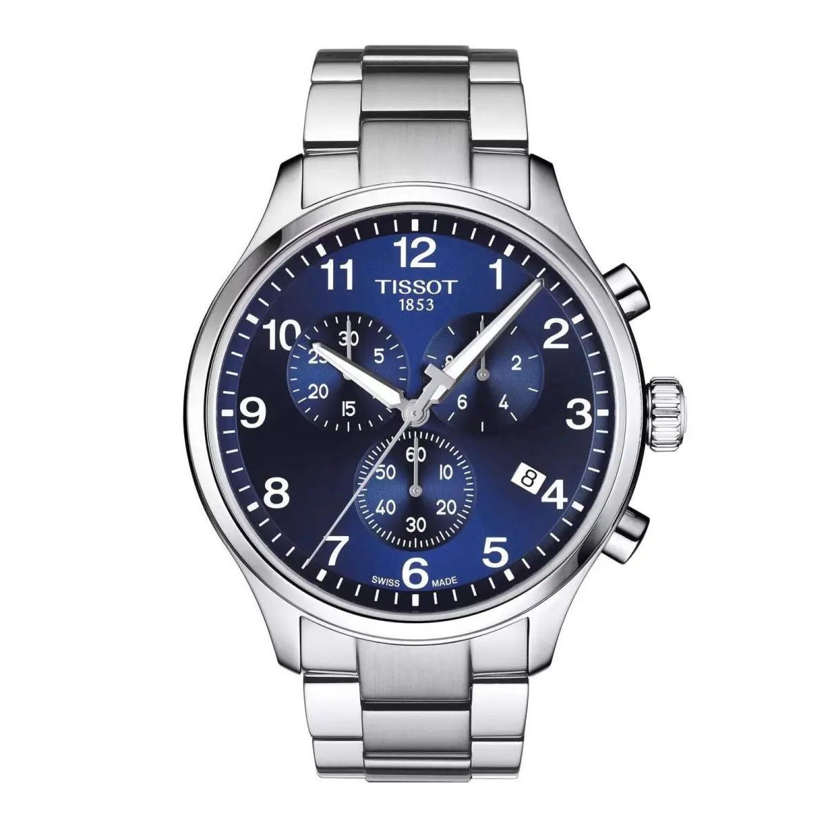 Chrono XL Classic Blue / Steel Blue Dial Wristwatch T1166171104701-PL by Tissot
