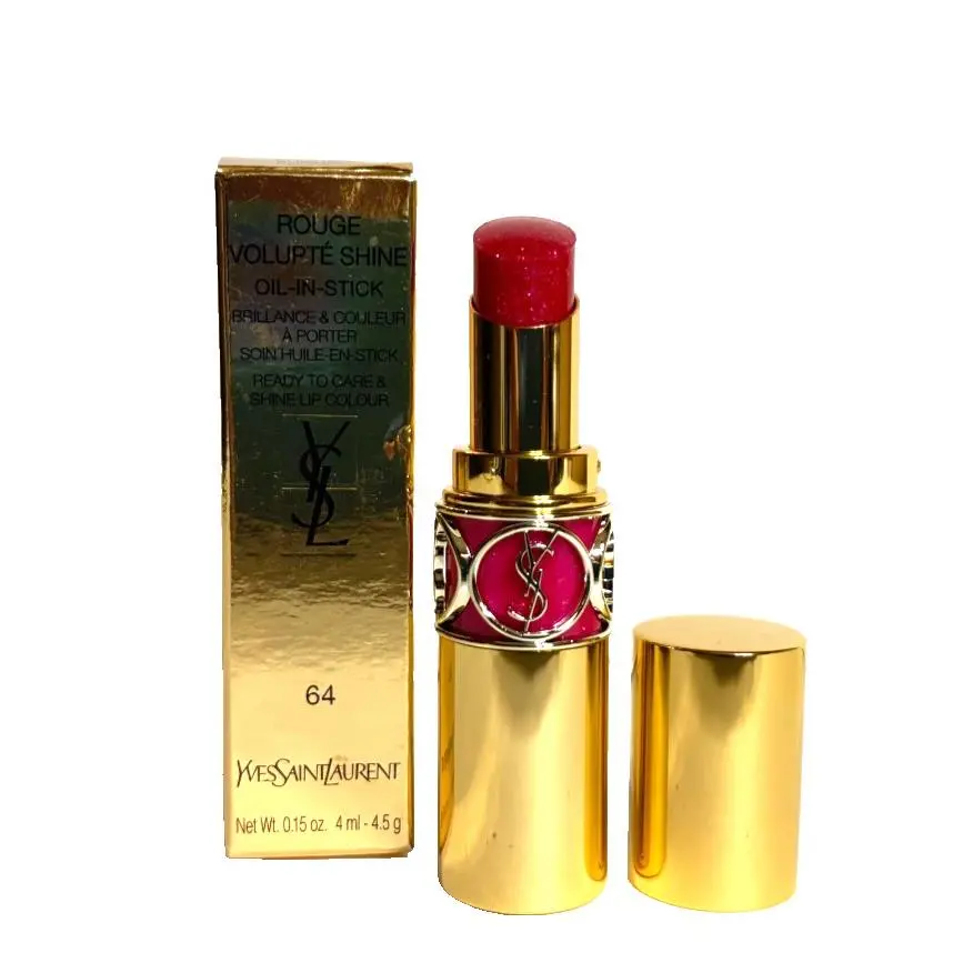 Rouge Volupte Shine Oil in Stick 64 Electric Fuchsia by Yves Saint Laurent