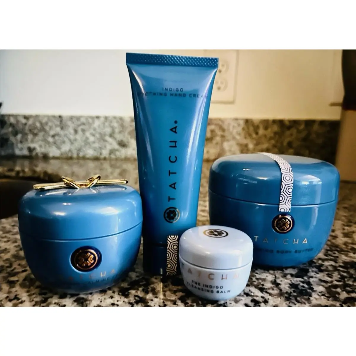 Indigo Bundle- Calming Cream/body Butter/hand Cream All Full Size by Tatcha
