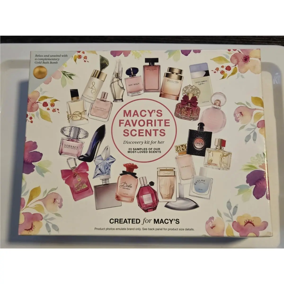 Yves Saint Laurent 23-Pc. Macy`s Favorite Scents Fragrance Sampler Set For Her Ysl Armani Versace