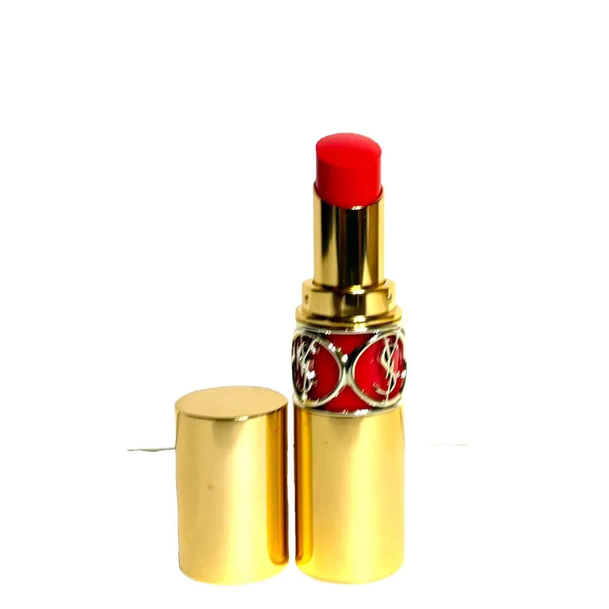 Rouge Volupte Shine 104 Corail Orient - Red Description by Yves Saint Laurent