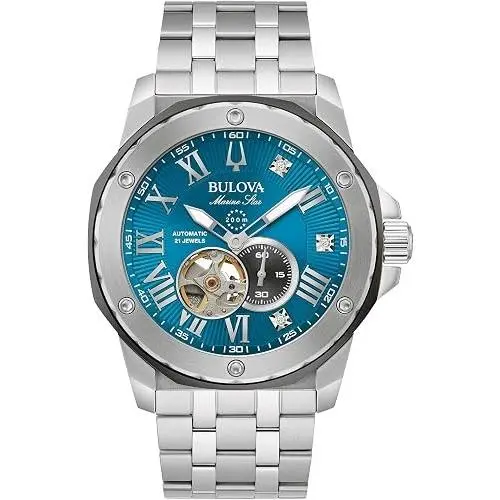 Marine Star Marc Anthony Automatic Mens Watch 98D184 by Bulova