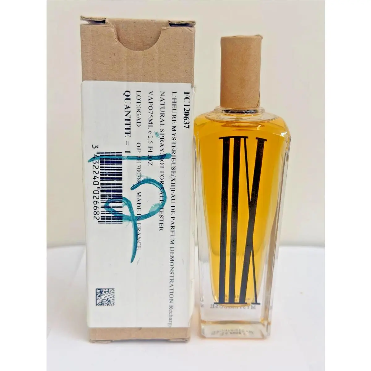 Cartier L`heure Mysterieuse Xii Unisex Eau De Parfum Spray 2.5oz / 75ml