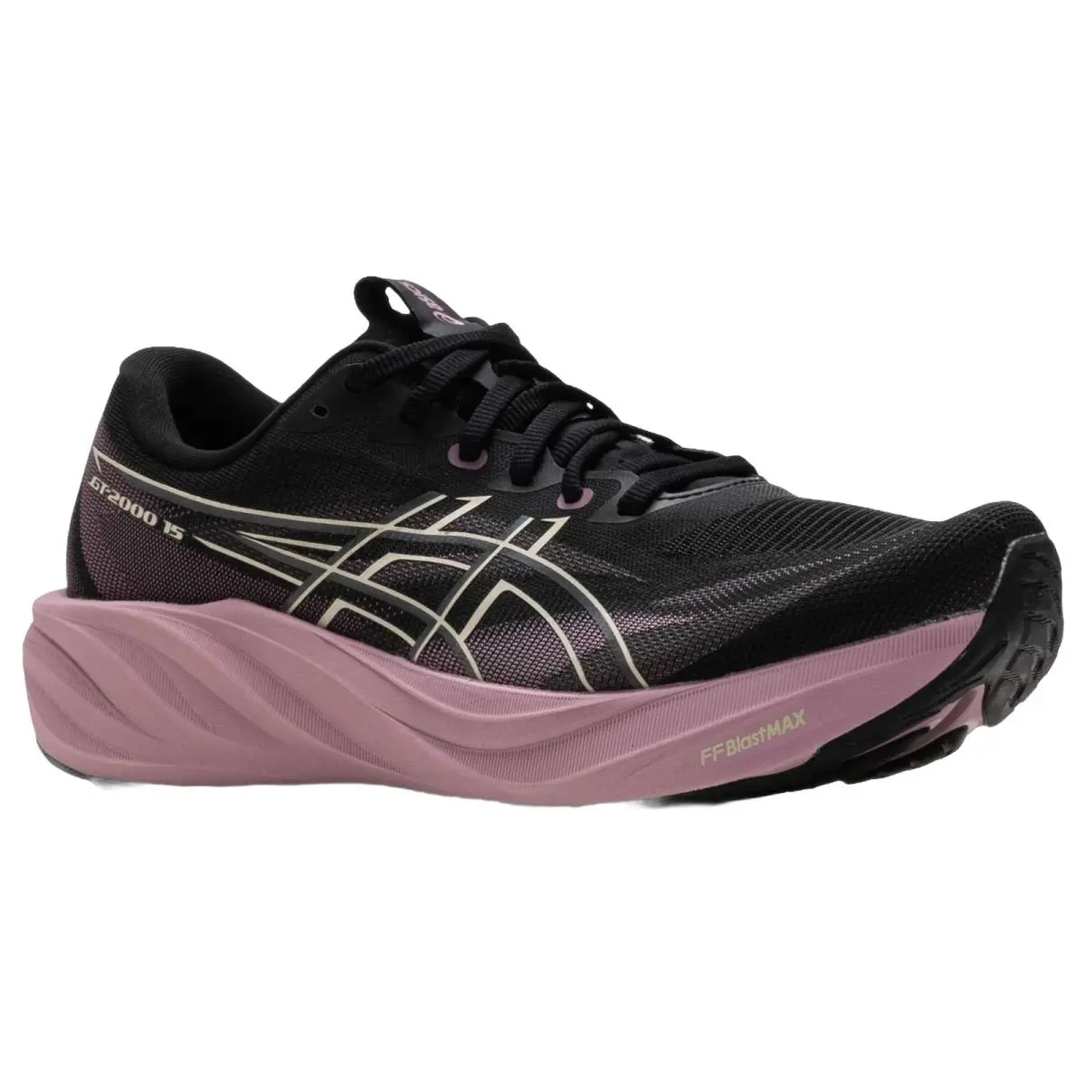 Asics shoes - Gt 2000 15 - 1012B998002 - Black/Taro Purple 10