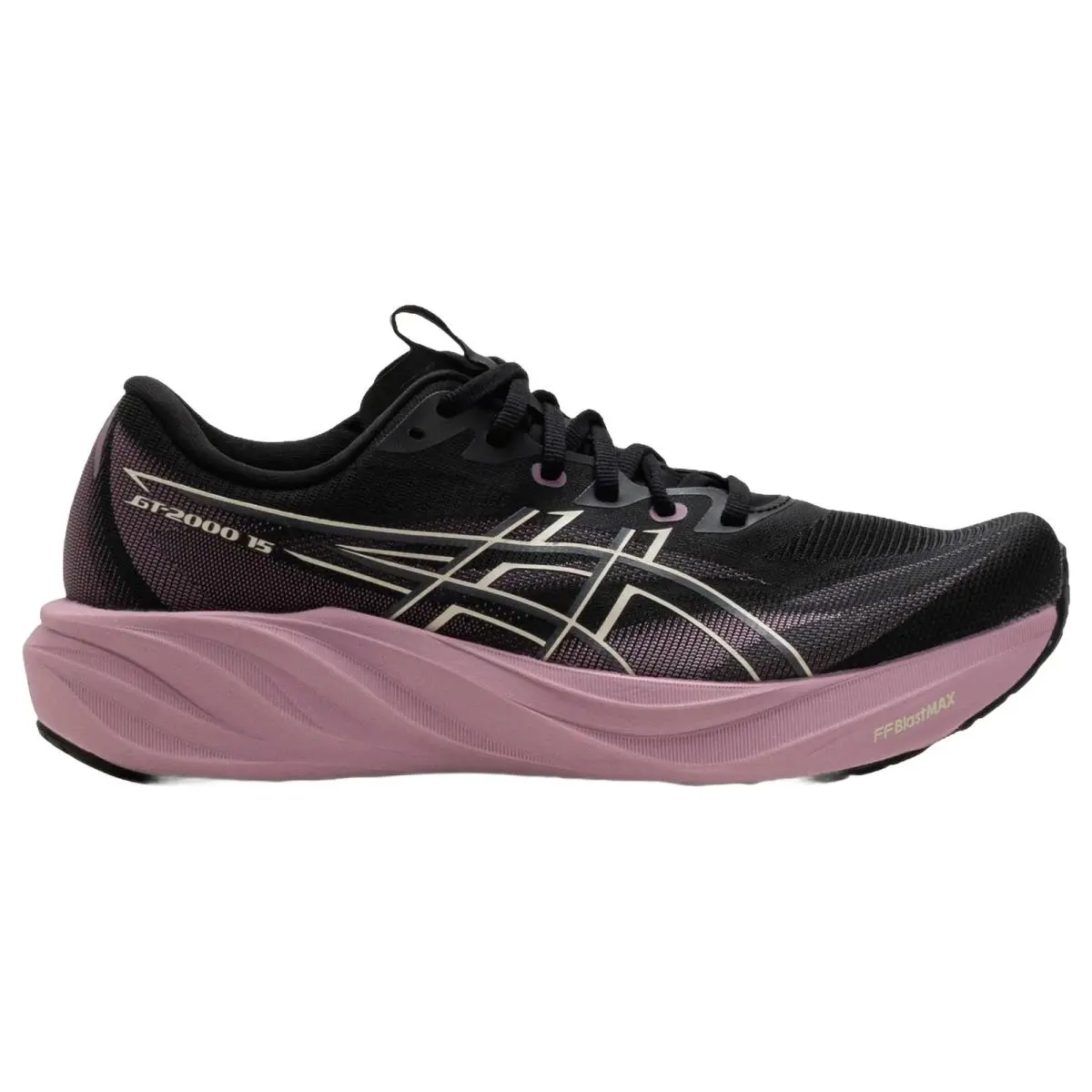 Asics shoes - Gt 2000 15 - 1012B998002 - Black/Taro Purple 6