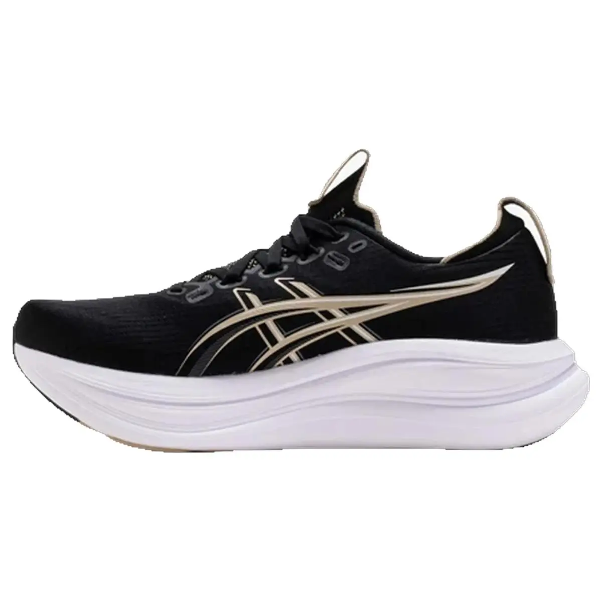 Asics shoes - Gel Nimbus 28 - Gel Nimbus - 1012B899002 - Black/Feather Grey 7