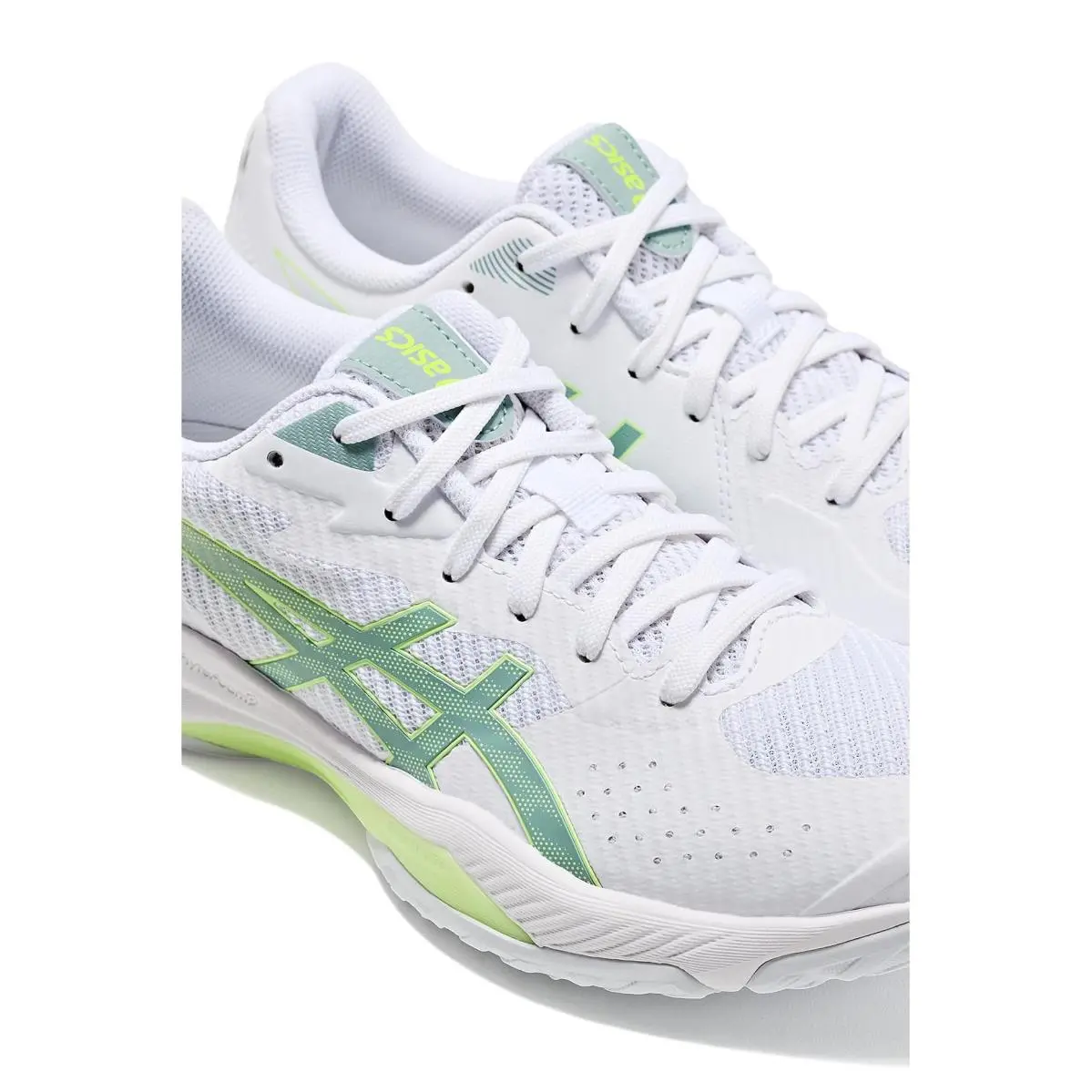 Asics shoes - White/Ocean Haze 4