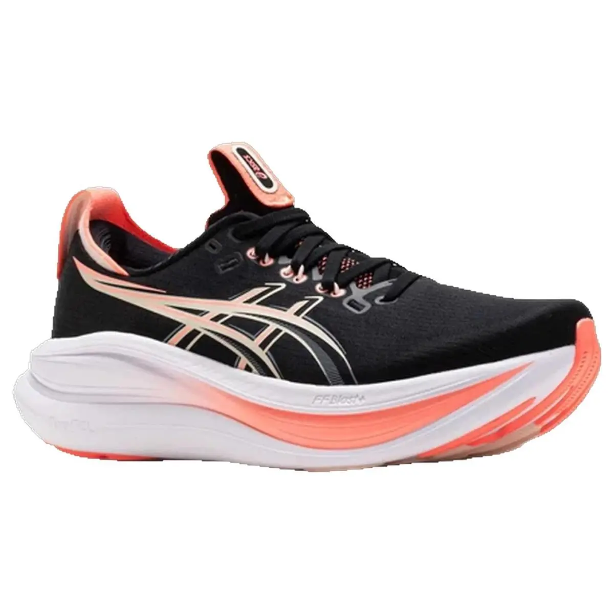 Asics shoes - Gel Nimbus 28 - Gel Nimbus - 1012B899003 - Black/Pearl PInk 10