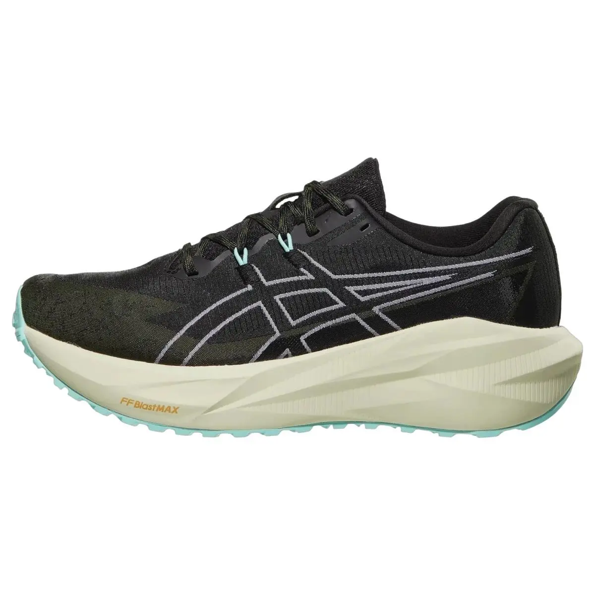 Asics Blazeblast Womens Low Top Sneaker Black Mint Size 6.5-10.5 1012C037.001