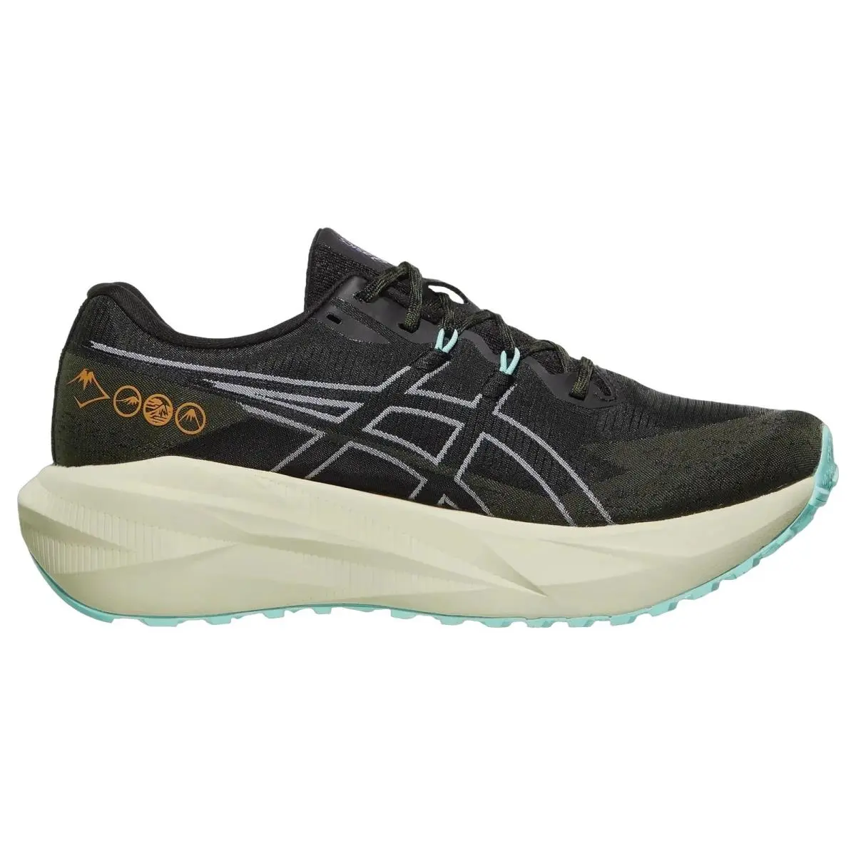 Asics shoes - Blazeblast - Blazeblast - 1012C037001 - Black/Mint 7