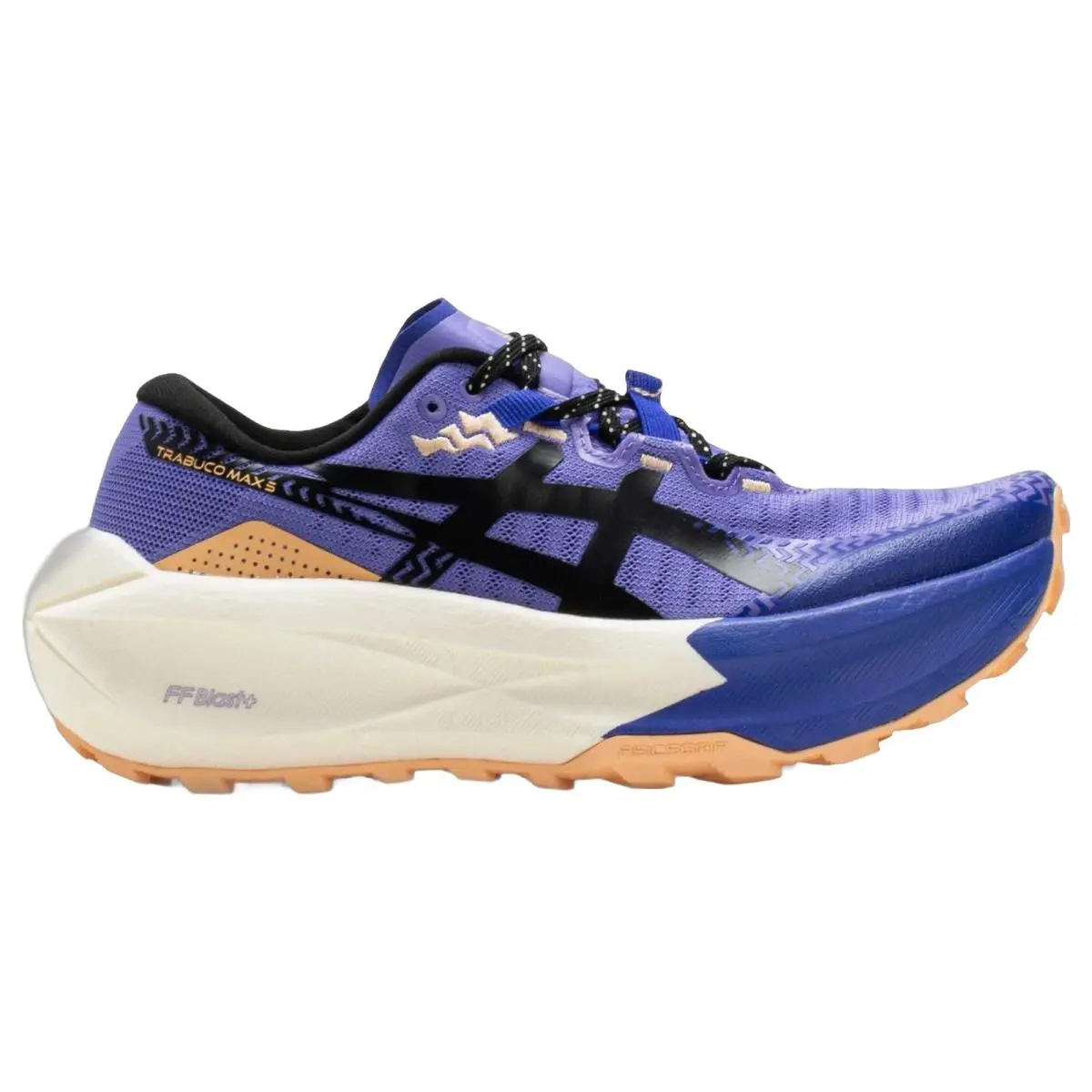 Asics Trabuco Max 5 Womens Low Top Sneaker Amethyst Black Size 6-11 1012B937.500