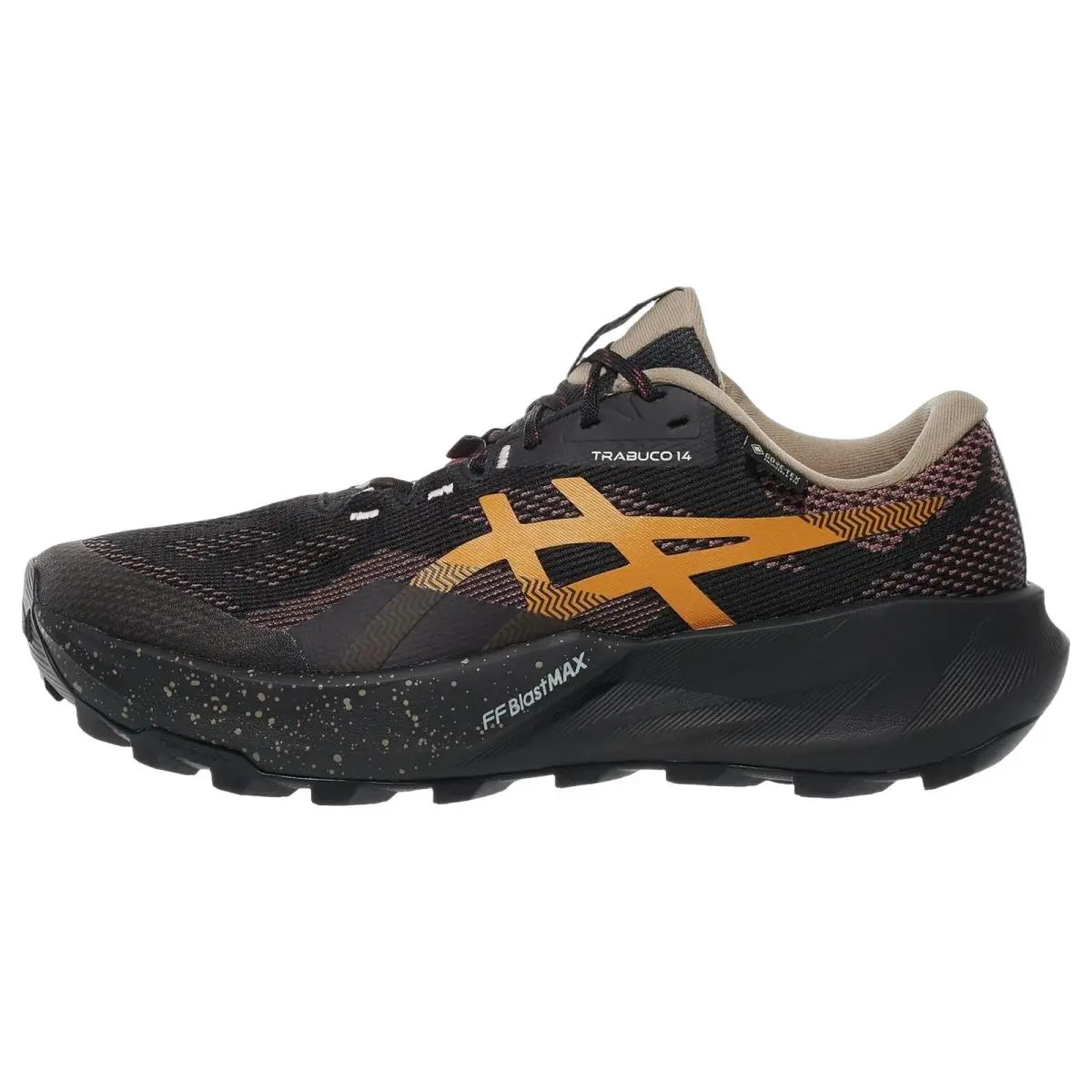 Asics shoes - Trabuco 14 Gtx - Trabuco Gtx - 1011C165003 - Black/Brisket Red 5
