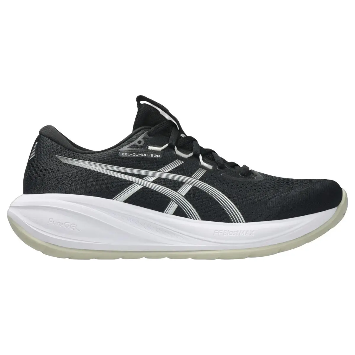 Asics shoes - Gel Cumulus 28 - Gel Cumulus - 1011C143002 - Black/White 7