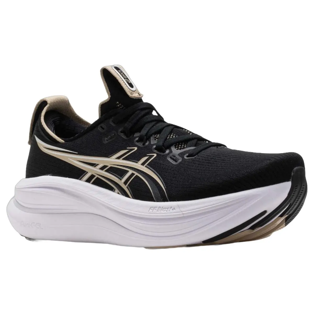 Asics shoes - ASICS Gel Nimbus 28 Wide - 1012B899002 - Black/Feather Grey 3