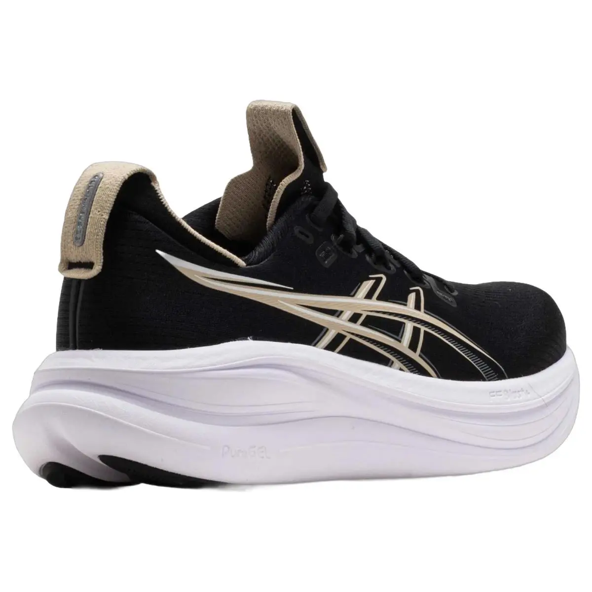 Asics shoes - ASICS Gel Nimbus 28 Wide - 1012B899002 - Black/Feather Grey 11