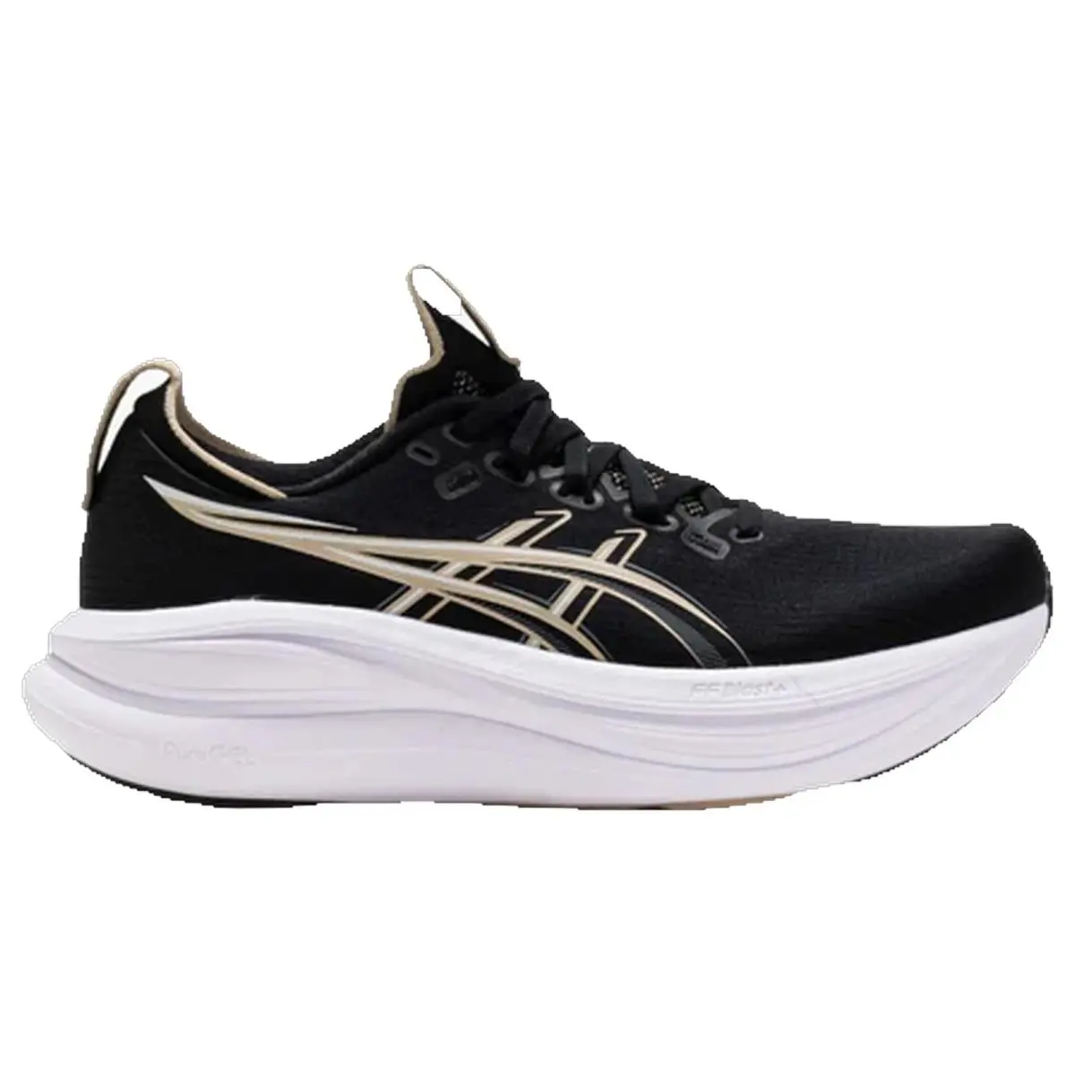 Asics shoes - ASICS Gel Nimbus 28 Wide - 1012B899002 - Black/Feather Grey 6