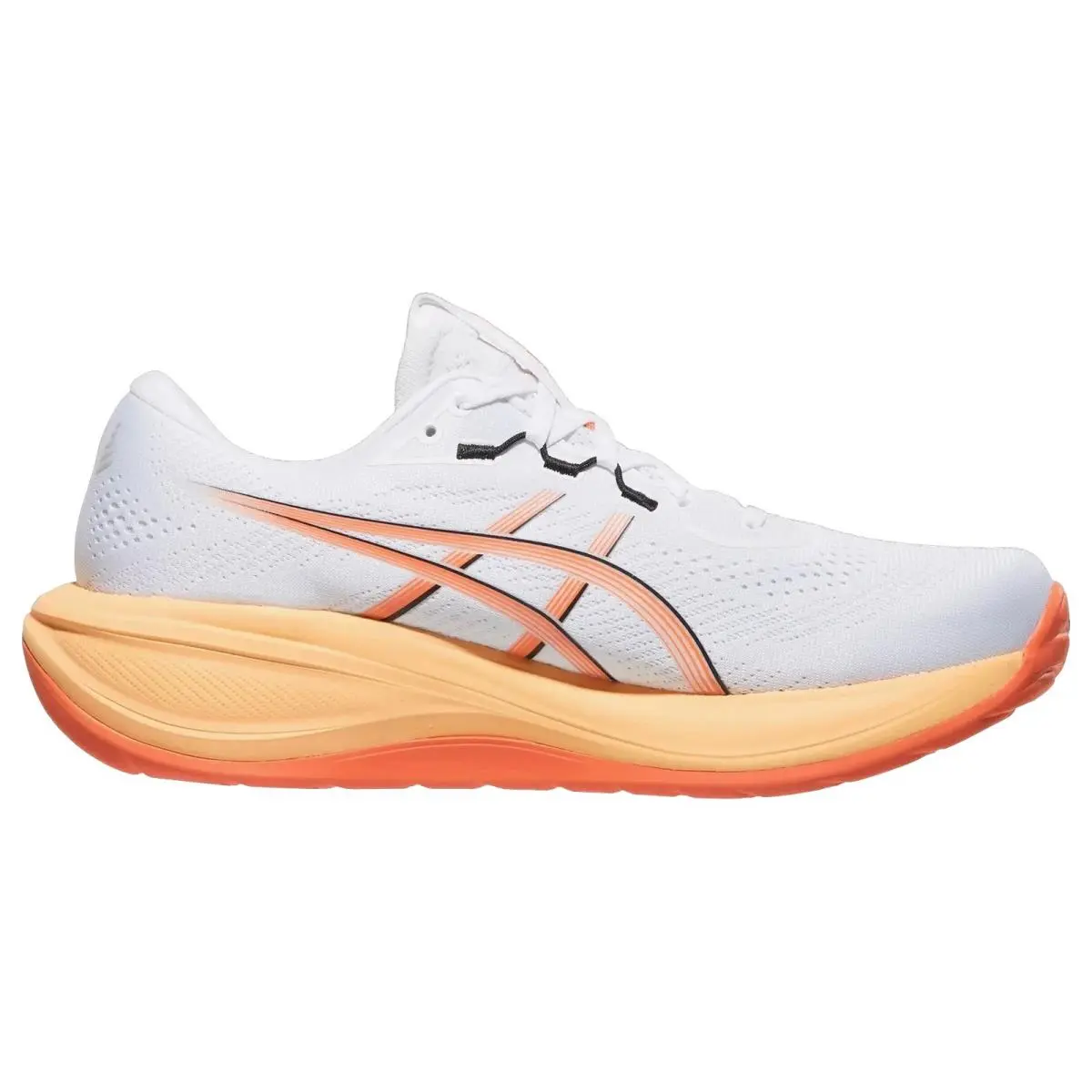 Asics shoes - Gel Cumulus 28 - Gel Cumulus - 1011C143101 - White/Energy Orange 1