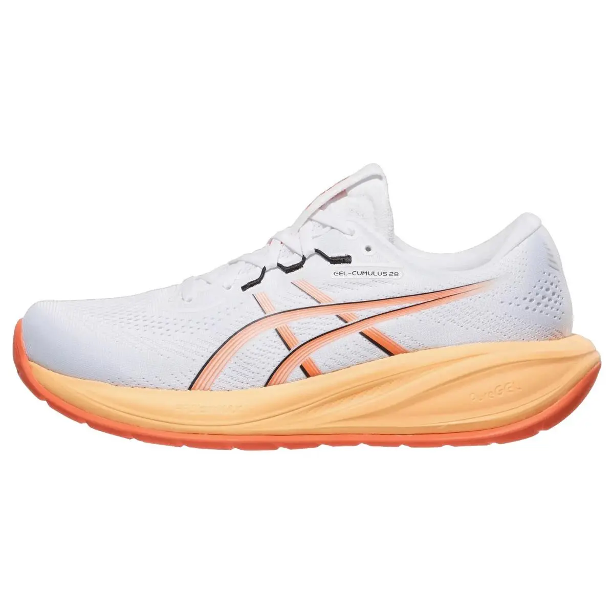 Asics shoes - Gel Cumulus 28 - Gel Cumulus - 1011C143101 - White/Energy Orange 5
