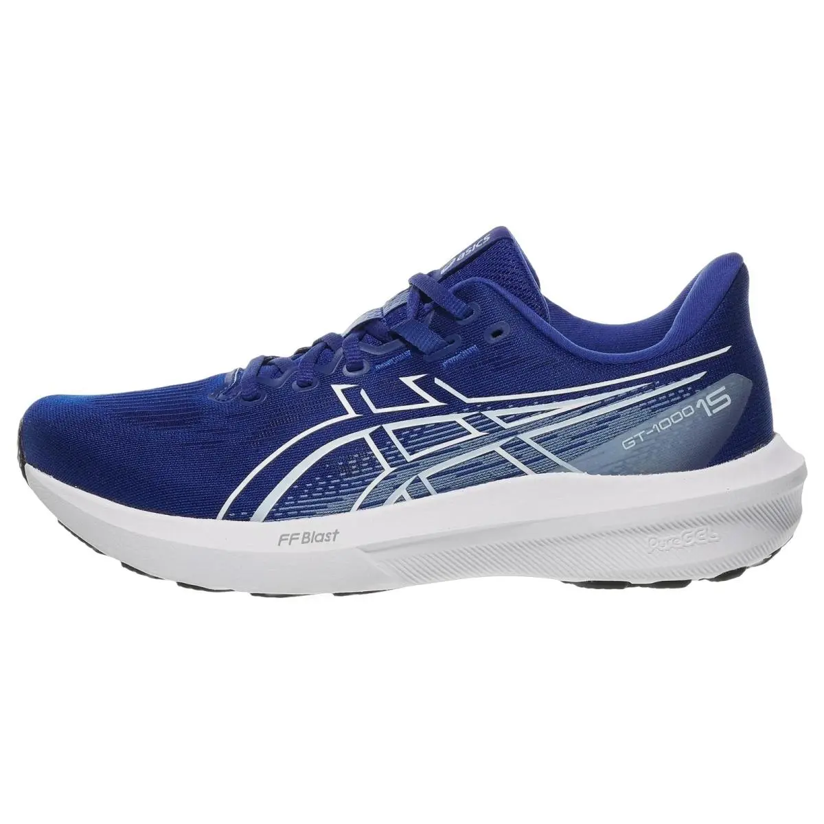 Asics shoes - Gt 1000 15 - 1011C230400 - Prussian Blue/White 5