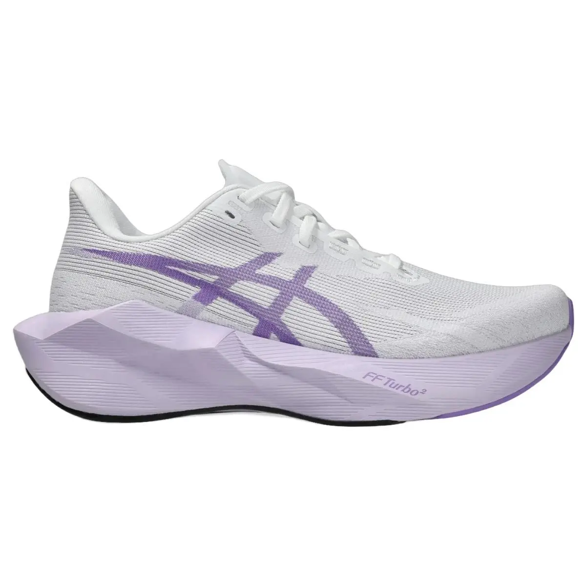 Asics Novablast 6 Wide Women Low Top Sneaker White Murasaki Sz 6-11 1012C008.101