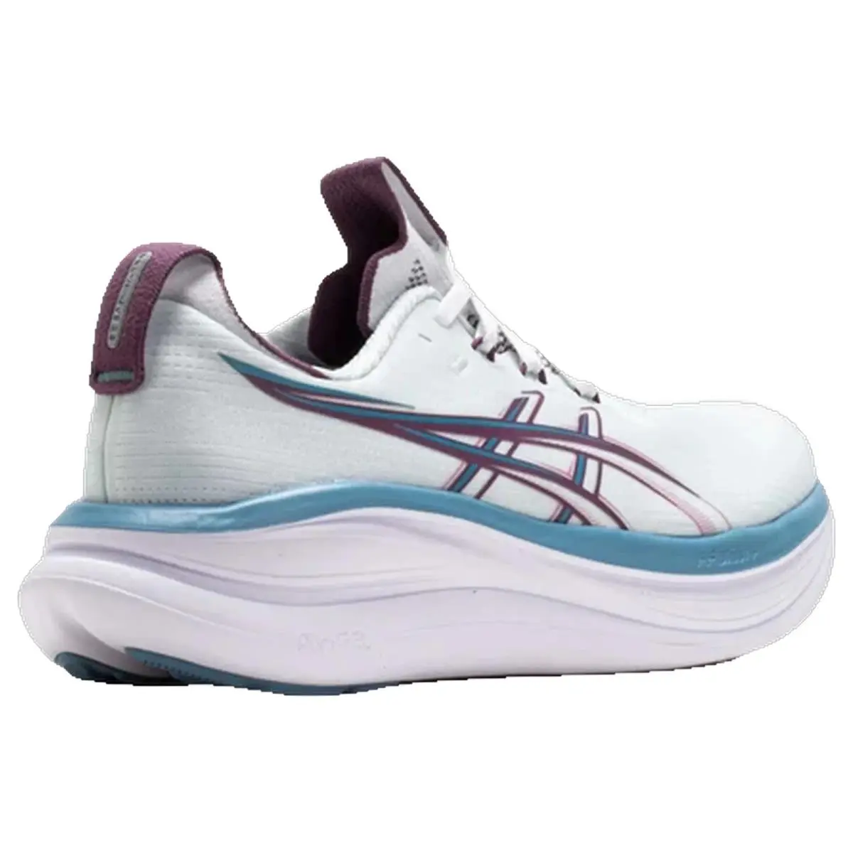 Asics shoes - ASICS Gel Nimbus 28 Wide - 1012B899400 - Arctic Blue/Velvet Purple 4
