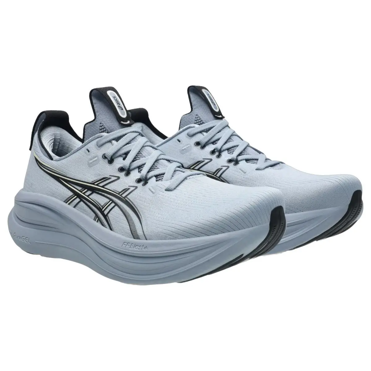 Asics shoes - Gel Nimbus 28 - Gel Nimbus - 1011C127402 - Grey Blue/Black 4