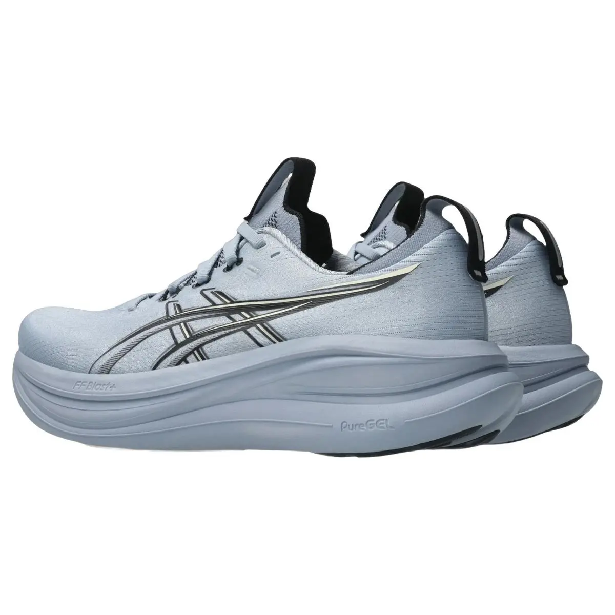 Asics shoes - Gel Nimbus 28 - Gel Nimbus - 1011C127402 - Grey Blue/Black 5
