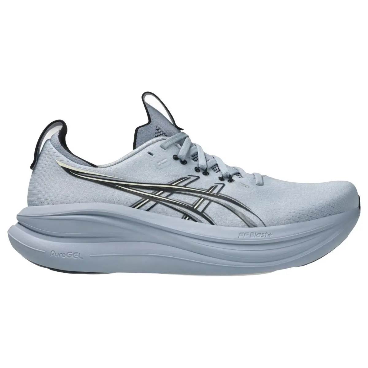 Asics shoes - Gel Nimbus 28 - Gel Nimbus - 1011C127402 - Grey Blue/Black 7