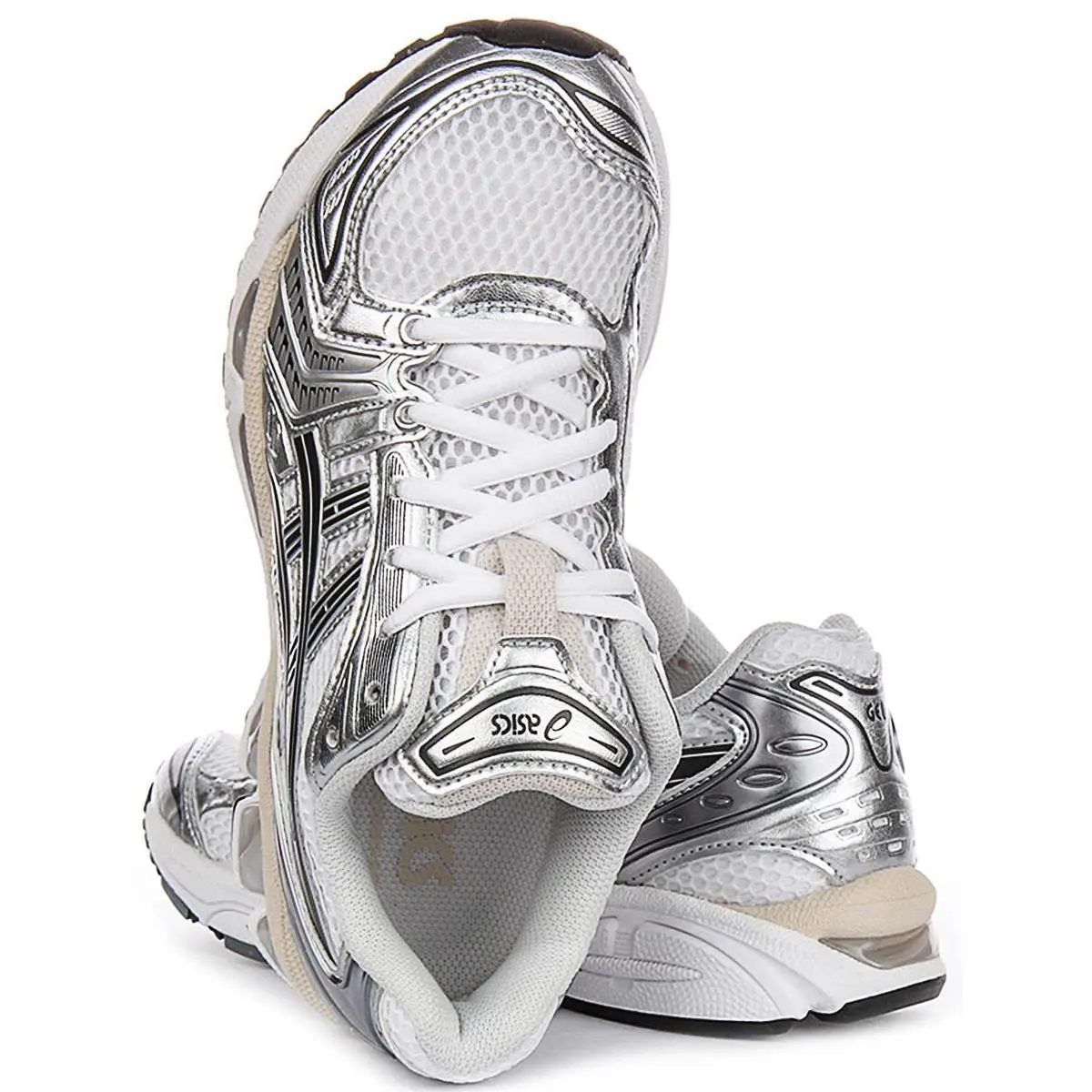 Asics shoes - White Grey 14