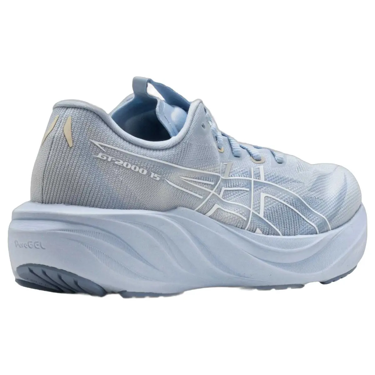 Asics shoes - Gt 2000 15 - 1012B998401 - Solid Air/Cream 4