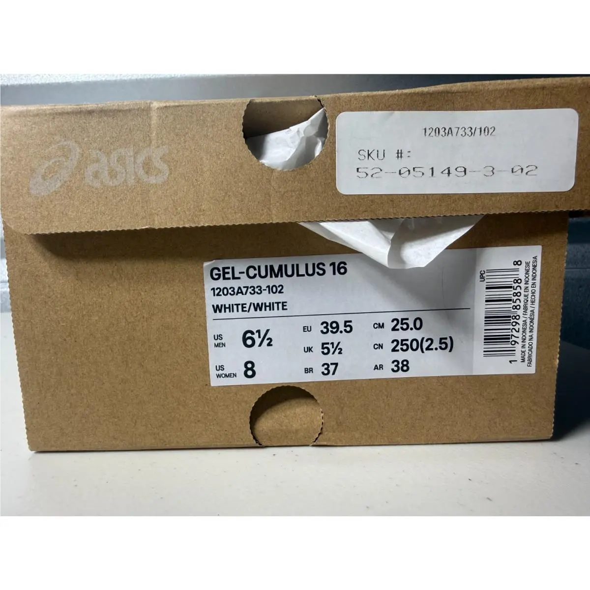 Asics shoes - 1203A733-102 White / White - White White - 1203a733-102 - White, Model: 1203A733-102 White / White 4