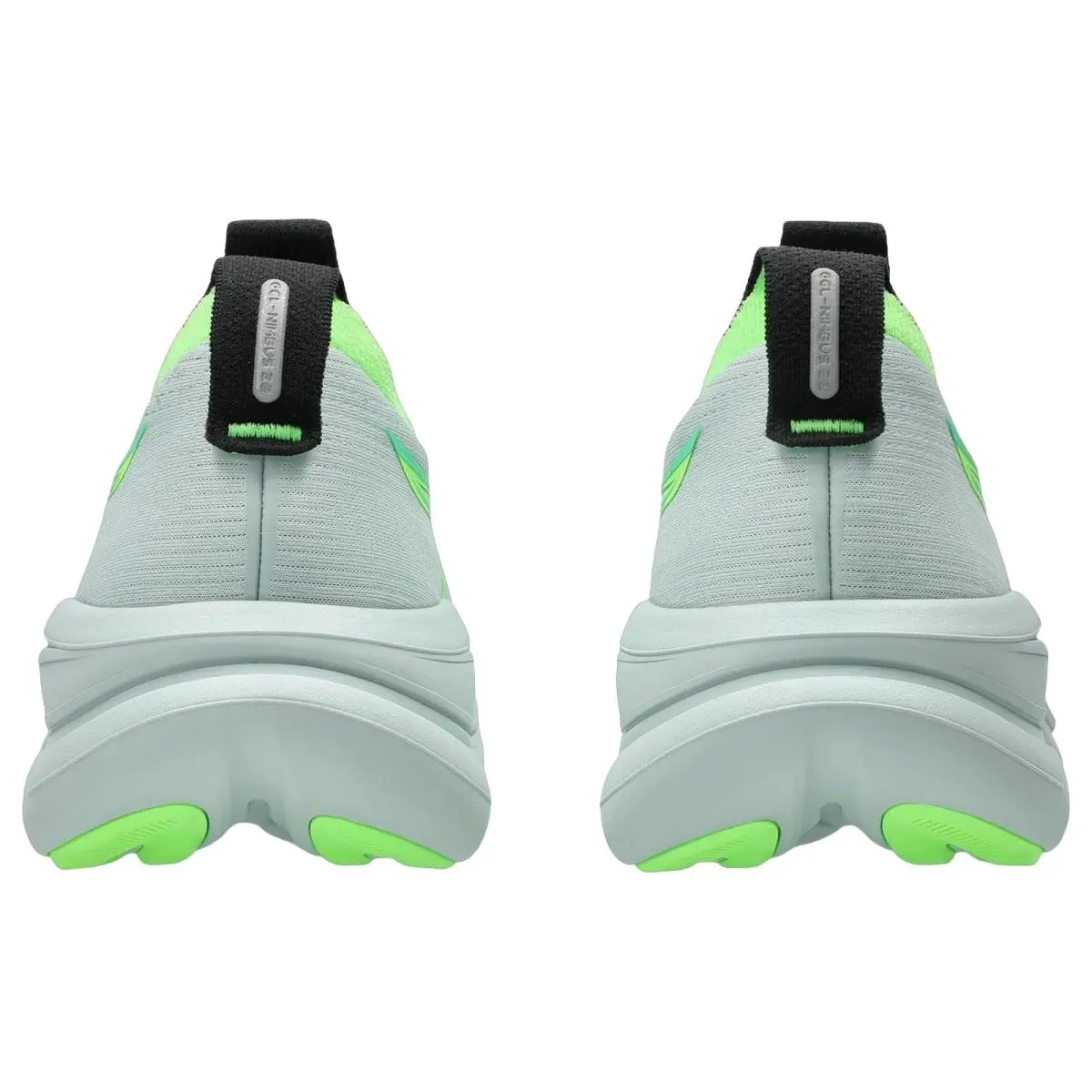 Asics shoes - ASICS Gel Nimbus 28 Extra Wide - 1011C127400 - Cold Moss/Illuminate Green 11