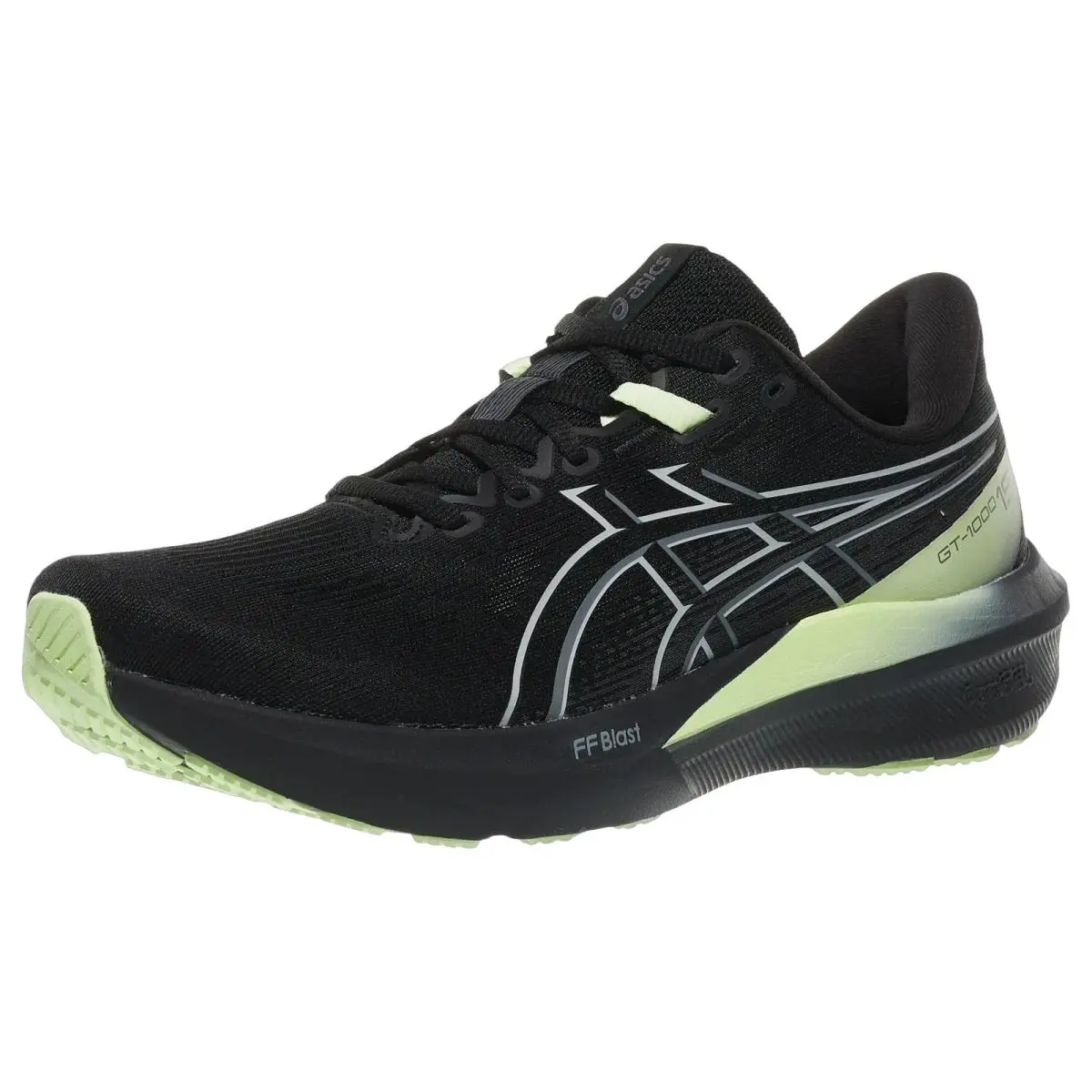 Asics shoes - Gt 1000 15 - 1011C230003 - Black/Illuminate Yellow 6