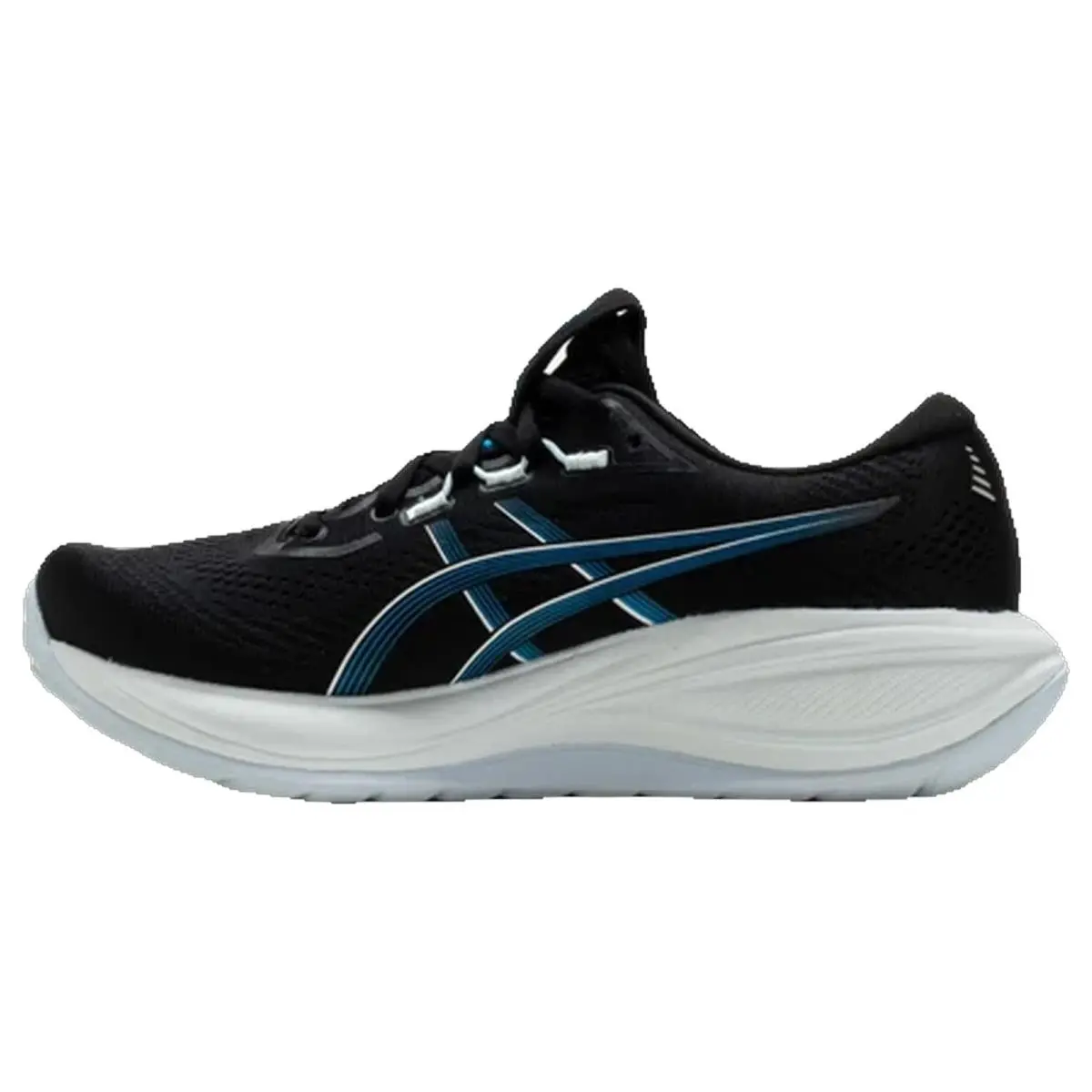 Asics shoes - Gel Cumulus 28 - Gel Cumulus - 1012B916001 - Black/Aegean Blue 7