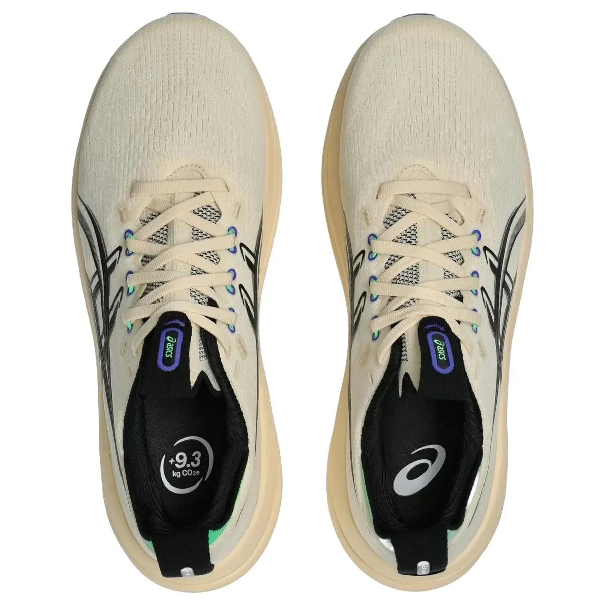 Asics shoes - Gel Nimbus 28 - Gel Nimbus - 1011C127800 - Seashell/Black 8