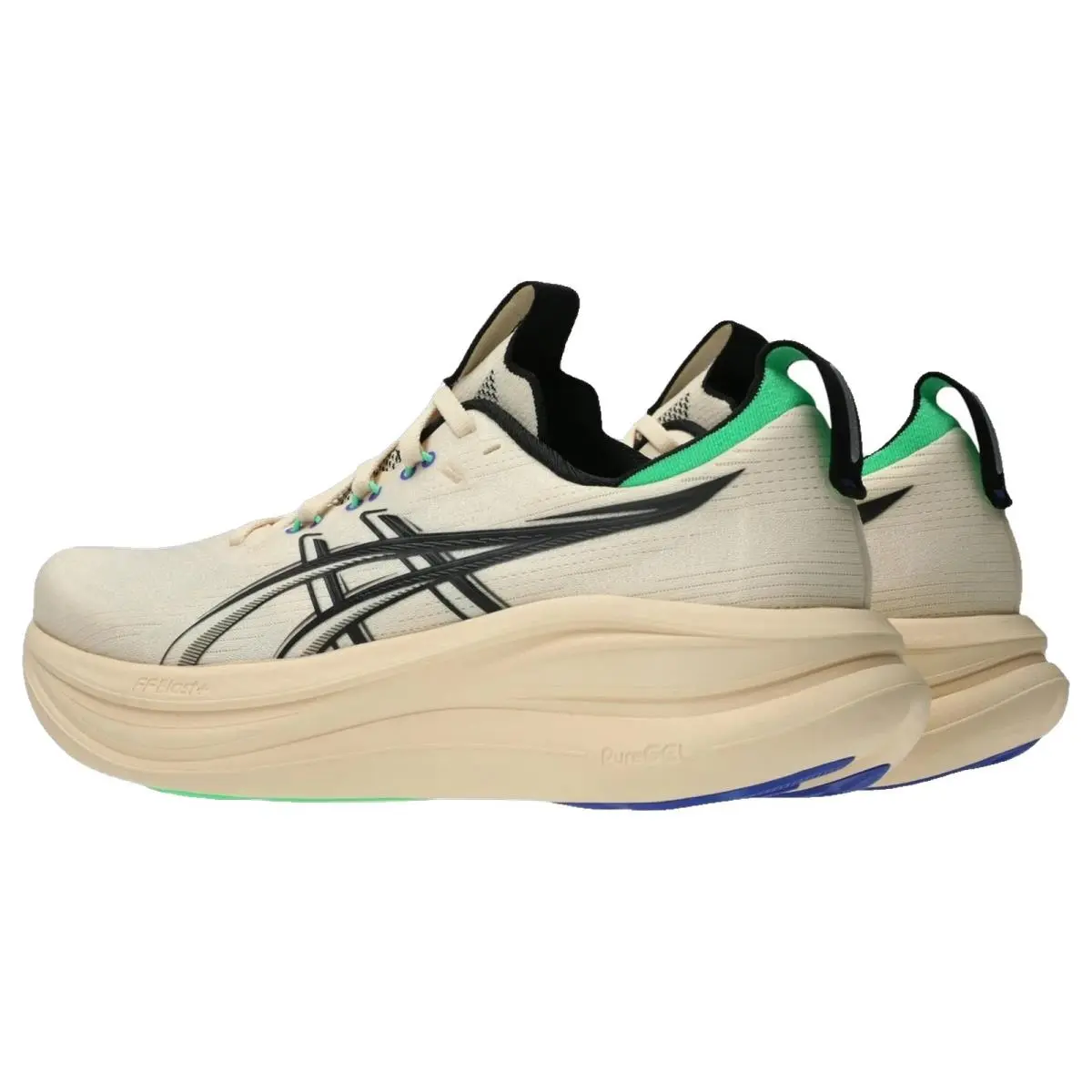 Asics shoes - Gel Nimbus 28 - Gel Nimbus - 1011C127800 - Seashell/Black 13