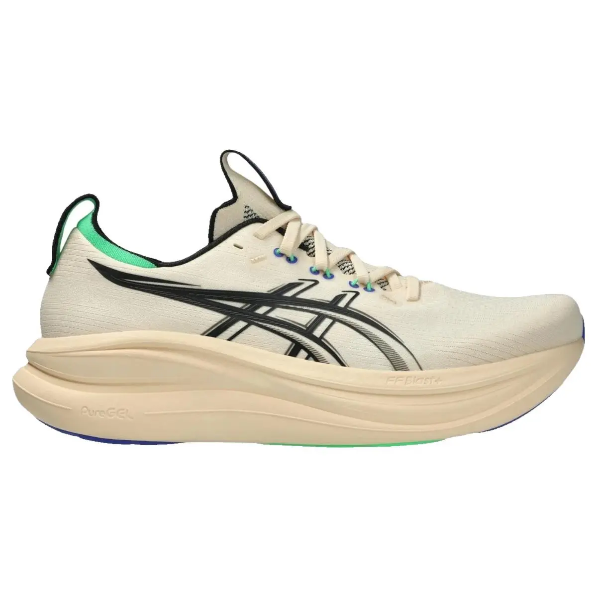 Asics shoes - Gel Nimbus 28 - Gel Nimbus - 1011C127800 - Seashell/Black 7