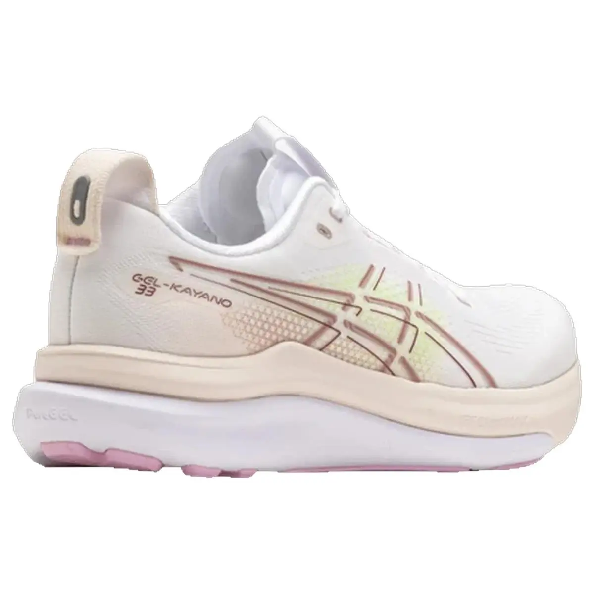 Asics shoes - ASICS Gel Kayano 33 Wide - 1012B939100 - White/Hazy Lilac 11