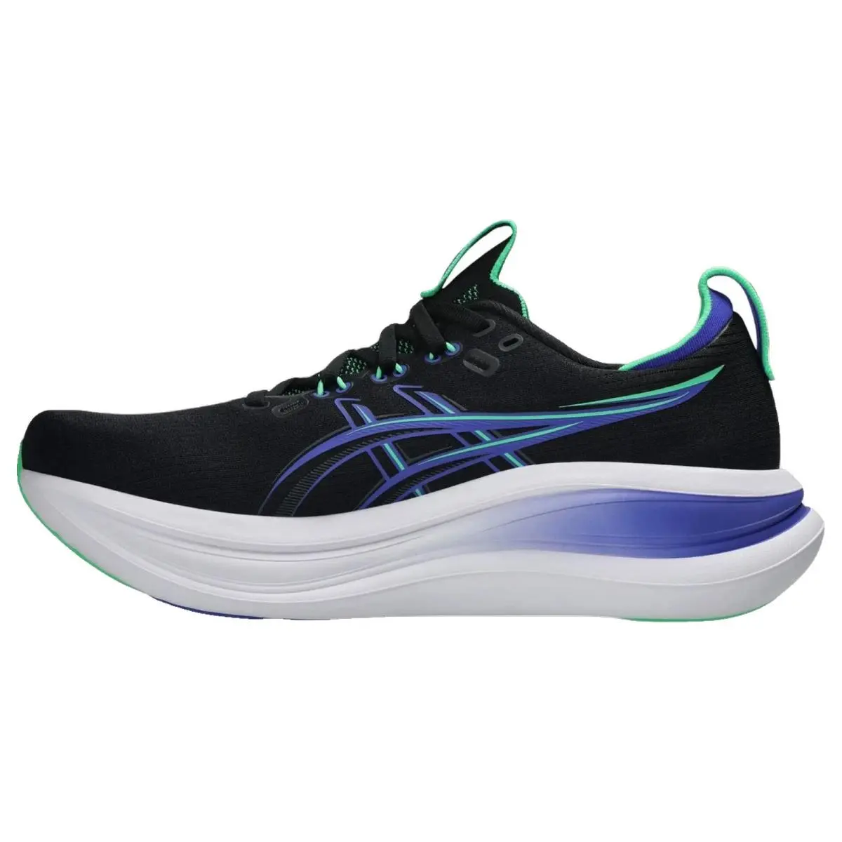 Asics shoes - Gel Nimbus 28 - Gel Nimbus - 1011C127003 - Black/Cobalt Burst 2