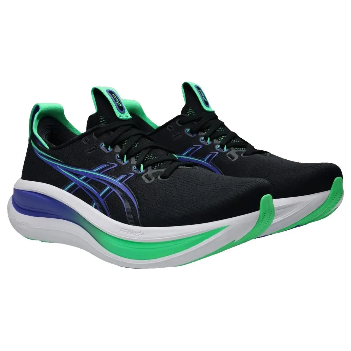 Asics shoes - Gel Nimbus 28 - Gel Nimbus - 1011C127003 - Black/Cobalt Burst 12