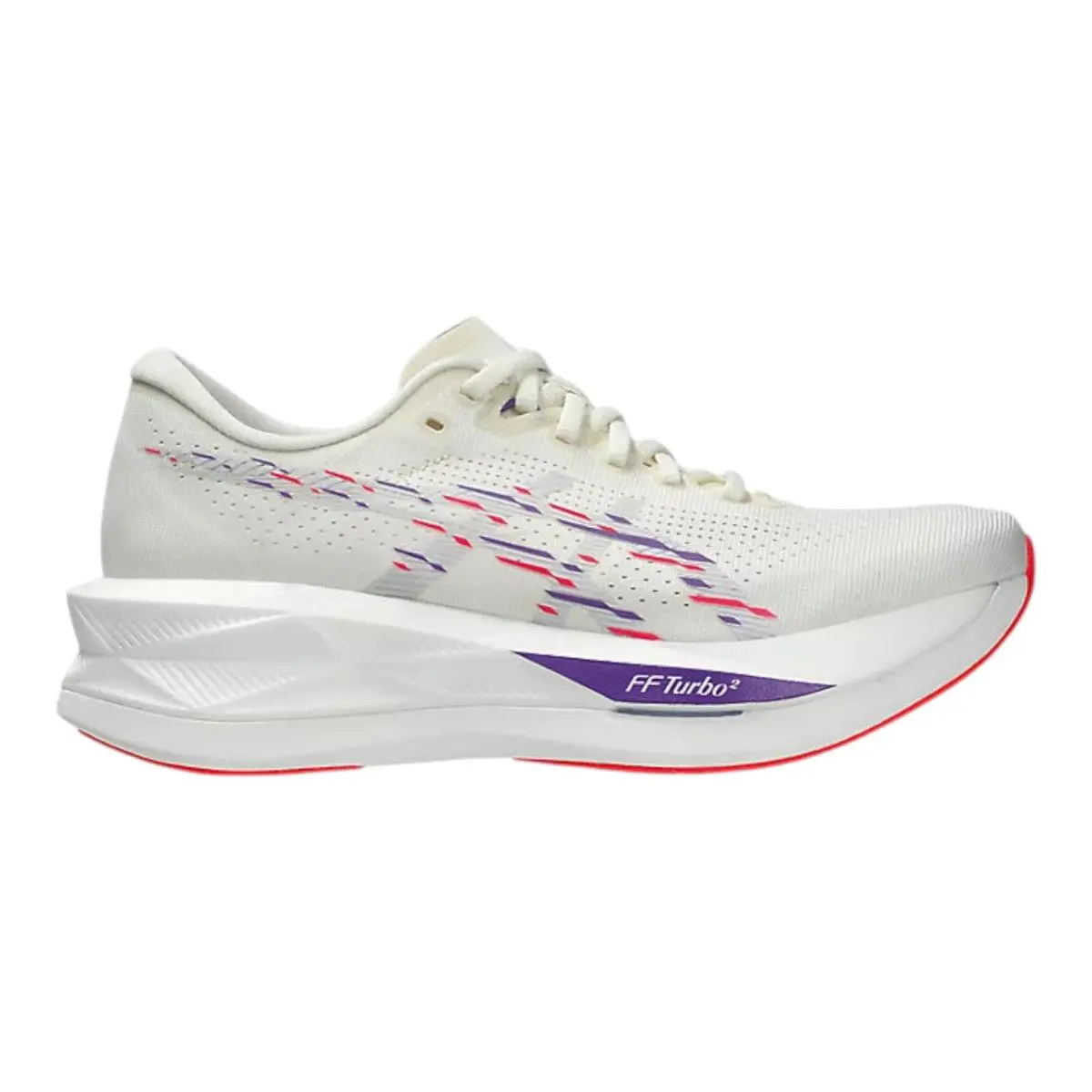 Asics Sonicblast Running Shoes in Cream/blue Fade Women